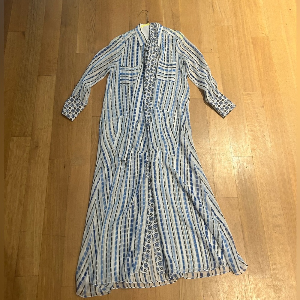 Long Blue Dress
